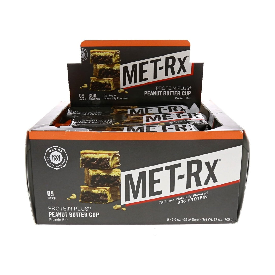 MET-Rx Big 100 Protein Bars, 9 Bars (1 Pack)