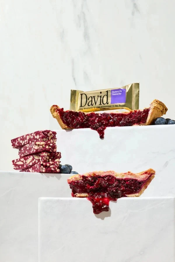 David Protein Bars (12 Bars) - Sugar-Free, High-Protein Snacks